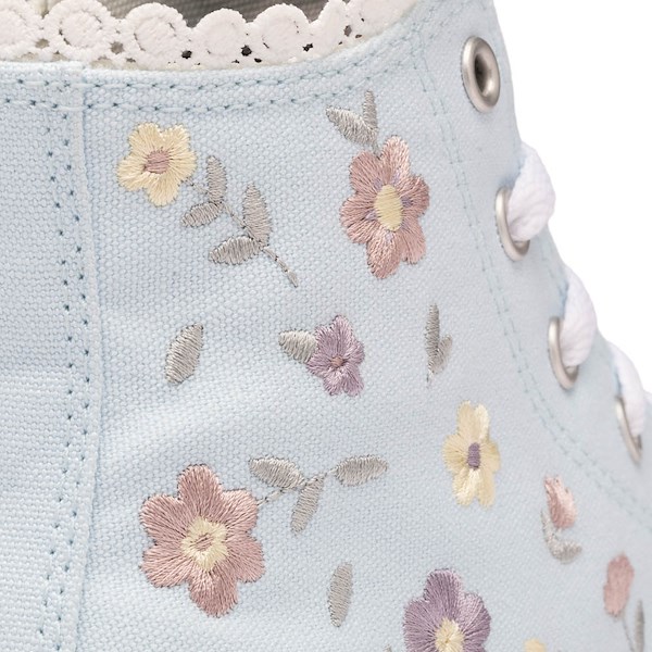 alternate view Converse Chuck Taylor All Star Lift Flower High-Top Sneaker - Big Kid - Cold TouchALT4B