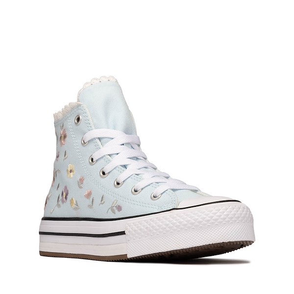 alternate view Converse Chuck Taylor All Star Lift Flower High-Top Sneaker - Big Kid - Cold TouchALT5