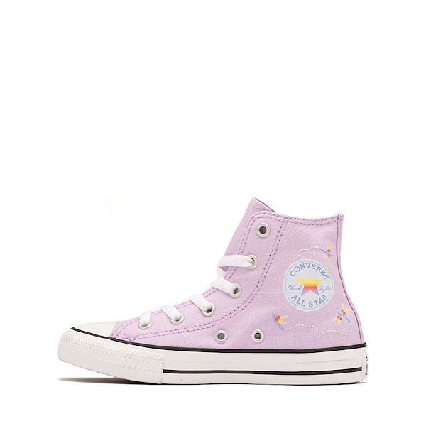 alternate view Converse Chuck Taylor All Star High-Top Dragonfly Sneaker - Little Kid - Lavender LatteALT1