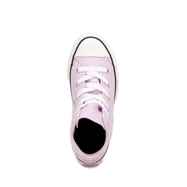 alternate view Converse Chuck Taylor All Star High-Top Dragonfly Sneaker - Little Kid - Lavender LatteALT2