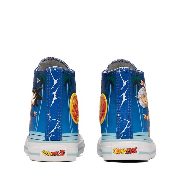 alternate view Converse x Dragon Ball Z Chuck Taylor All Star High-Top Fusion Sneaker - Little Kid - Leisure Time / Lapis BlueALT4