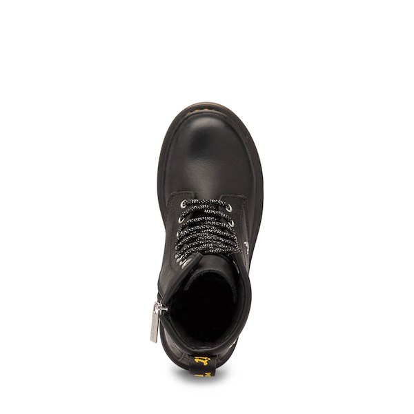 alternate view Dr. Martens 1460 Hearts and Stars Boot - Little Kid / Big Kid - BlackALT2