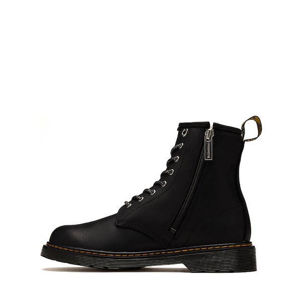 alternate view Dr. Martens 1460 Hearts and Stars Boot - Big Kid - BlackALT1