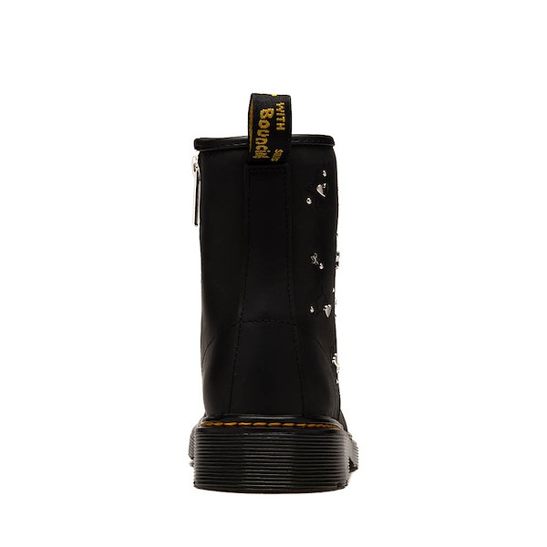 alternate view Dr. Martens 1460 Hearts and Stars Boot - Big Kid - BlackALT4