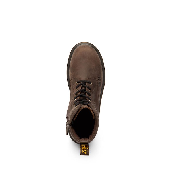 alternate view Dr. Martens 1460 Boot - Little Kid / Big Kid - Dark BrownALT2