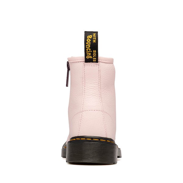 alternate view Dr. Martens 1460 8-Eye Boot - Little Kid / Big Kid - Pink QuartzALT4