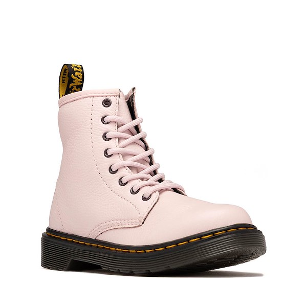 alternate view Dr. Martens 1460 8-Eye Boot - Little Kid / Big Kid - Pink QuartzALT5