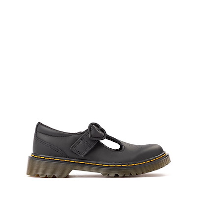Main view of Dr. Martens Polley II Mary Jane Shoe - Little Kid / Big Kid - Black