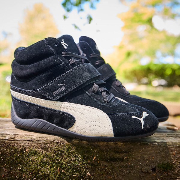alternate view Womens PUMA Speedcat Wedge Athletic Shoe - PUMA Black / PUMA WhiteHERO