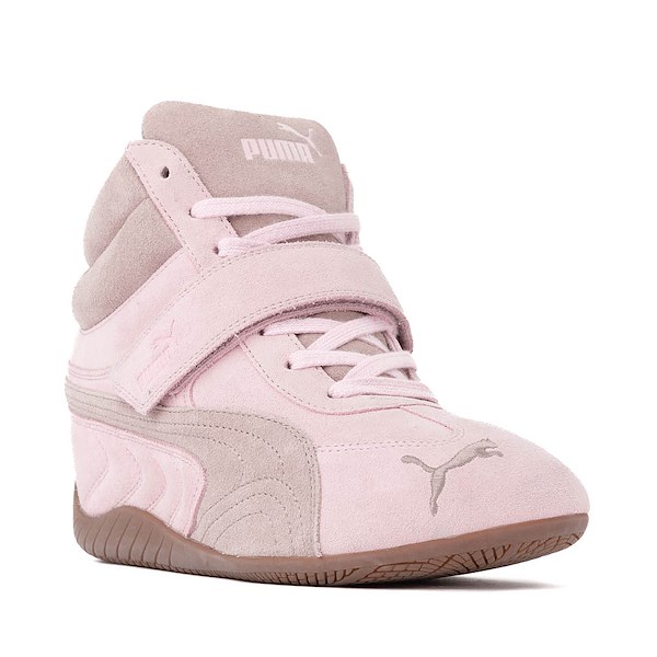 alternate view Womens PUMA Speedcat Wedge Athletic Shoe - Mauve / GumALT5