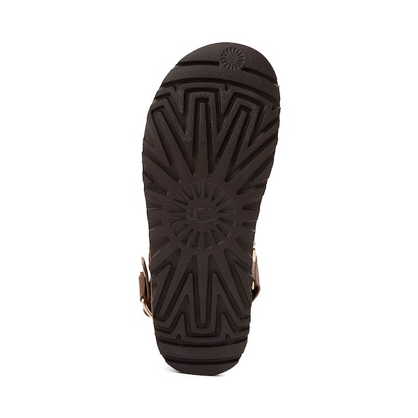 alternate view Womens UGG&reg; Goldenstar Villa Clog - MolassesALT3