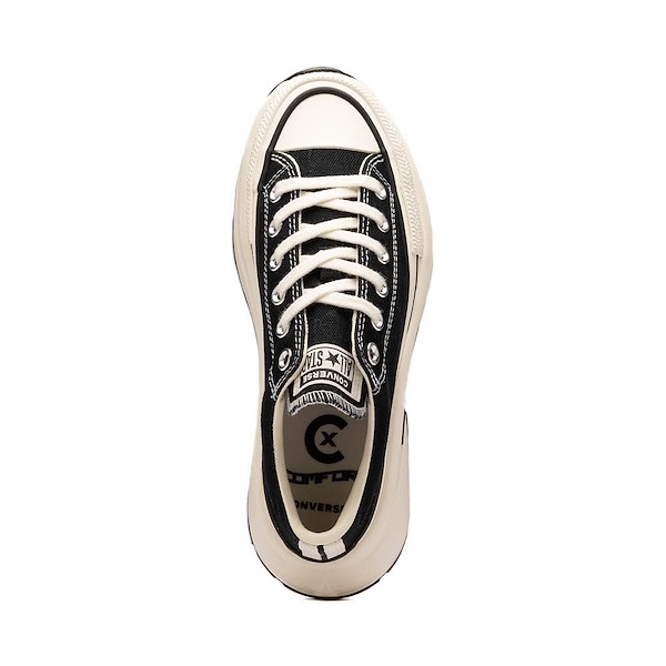 alternate view Converse Run Star Crush Low-Top Sneaker - Black / Egret / BlackALT2