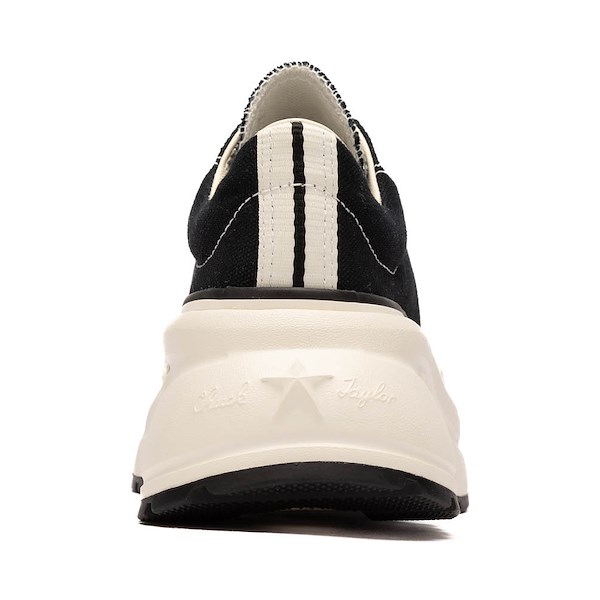 alternate view Converse Run Star Crush Low-Top Sneaker - Black / Egret / BlackALT4