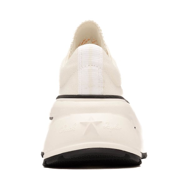 alternate view Converse Run Star Crush Low-Top Sneaker - Egret / Egret / BlackALT4