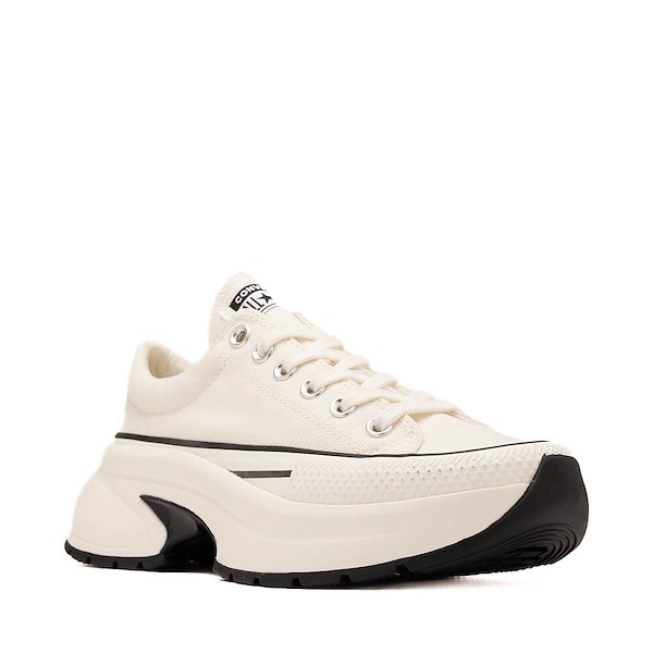 alternate view Converse Run Star Crush Low-Top Sneaker - Egret / Egret / BlackALT5