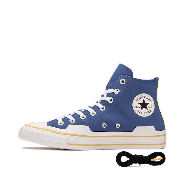alternate view Converse x Dragon Ball Z Chuck Taylor All Star High-Top Vegeta Sneaker - Delft / High Risk RedALT1