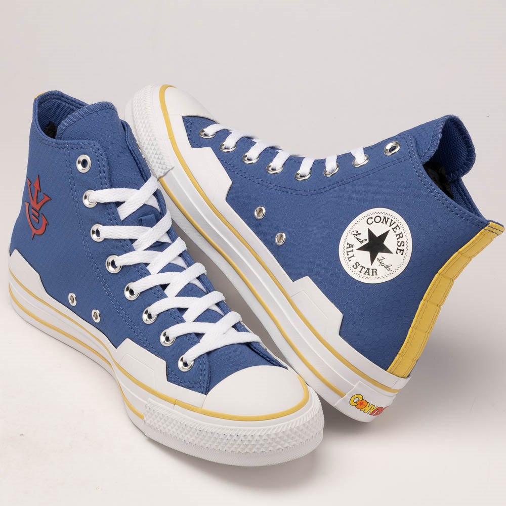 Converse x Dragon Ball Z Chuck Taylor All Star High-Top Vegeta Sneaker - Delft / High Risk Red