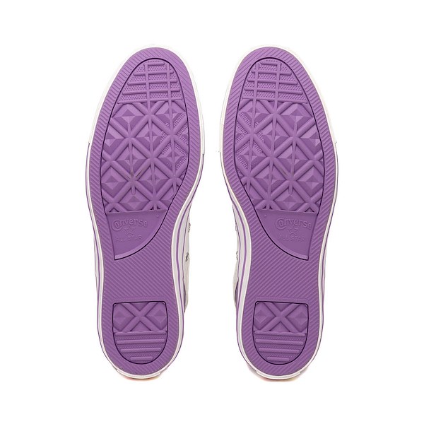 alternate view Converse x Dragon Ball Z Chuck Taylor All Star High-Top Frieza Sneaker - Lucent White / Tillandsia PurpleALT3