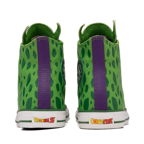 alternate view Converse x Dragon Ball Z Chuck Taylor All Star High-Top Cell Sneaker - Peridot / Garden GreenALT4