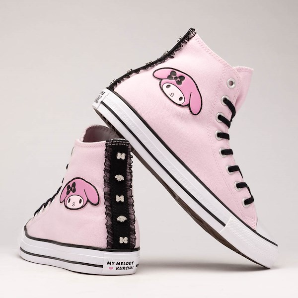 alternate view Converse x Hello Kitty&reg; & Friends Chuck Taylor All Star High-Top My Melody Sneaker - PinkHERO