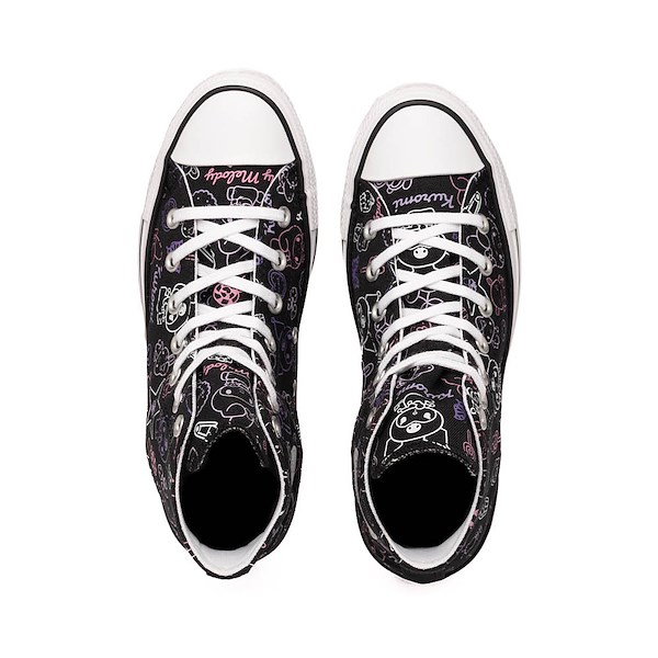 alternate view Converse x Hello Kitty&reg; & Friends Chuck 70 High-Top My Melody & Kuromi Sneaker - Black / MulticolorALT2