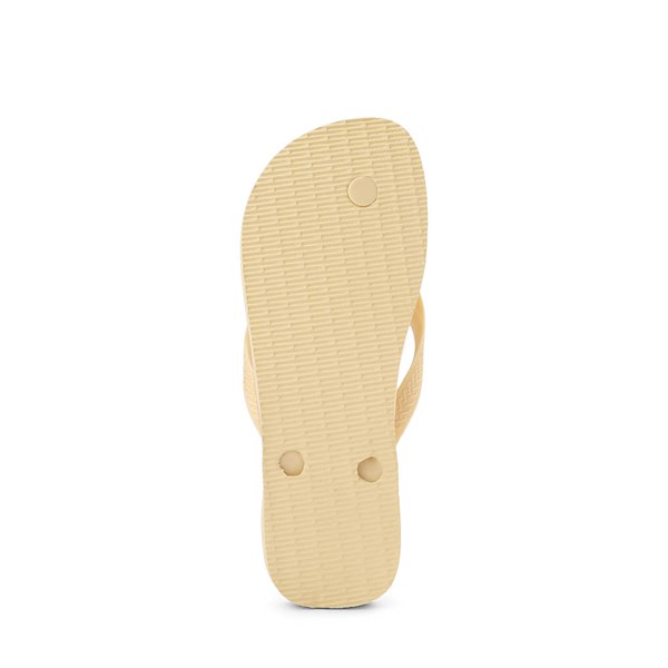 alternate view Womens Havaianas Brazil Logo Flip-Flop - ButtercreamALT3