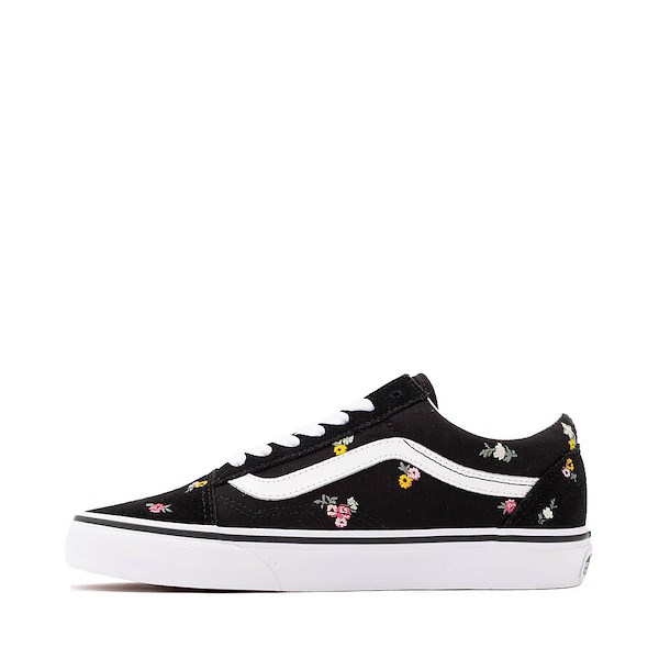 alternate view Vans Old Skool Skate Shoe - Black / PinkALT1