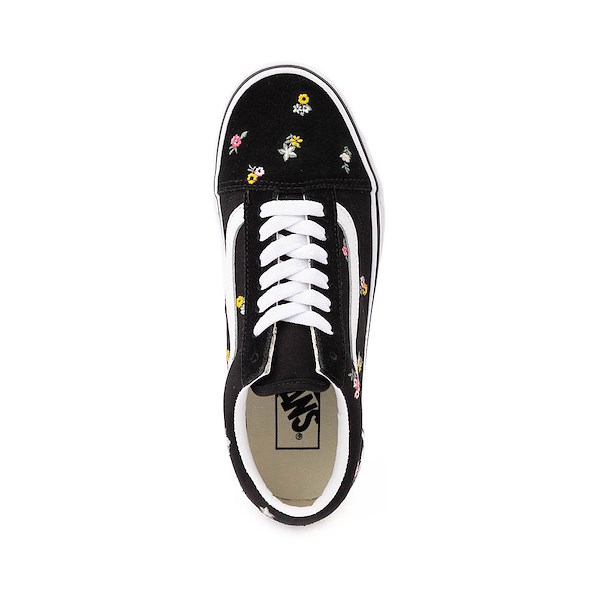 alternate view Vans Old Skool Skate Shoe - Black / PinkALT2