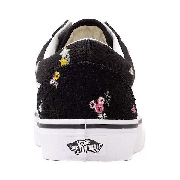 alternate view Vans Old Skool Skate Shoe - Black / PinkALT4