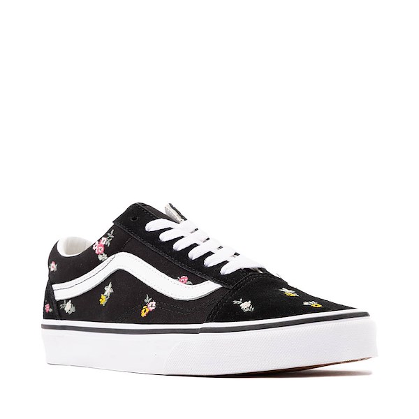 alternate view Vans Old Skool Skate Shoe - Black / PinkALT5