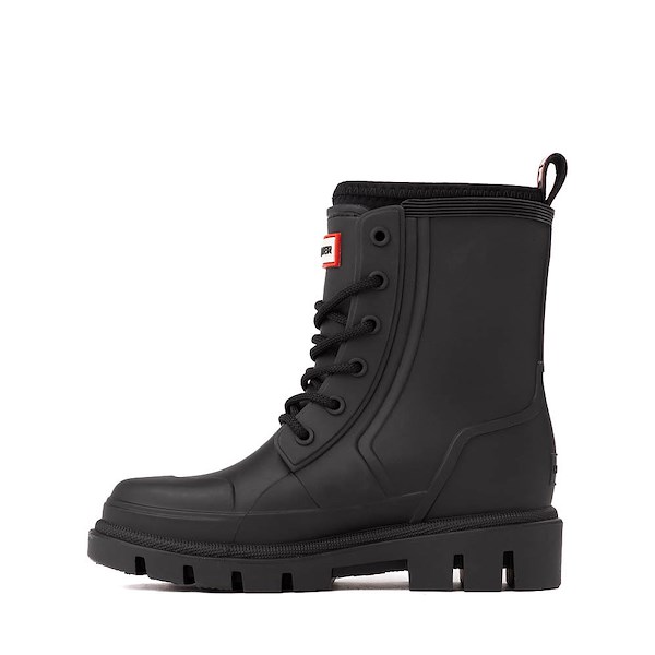 alternate view Hunter Stomper Waterproof Boot - Little Kid / Big Kid - BlackALT1