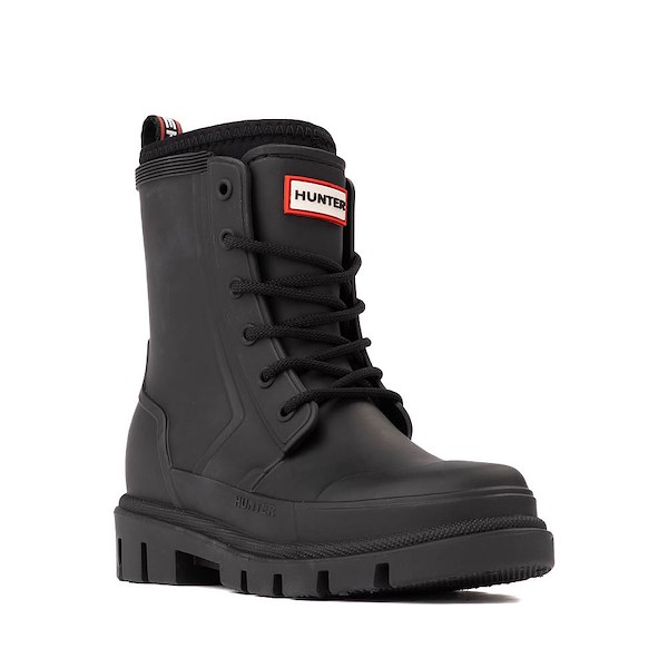alternate view Hunter Stomper Waterproof Boot - Little Kid / Big Kid - BlackALT5