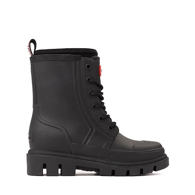 Main view of Hunter Stomper Waterproof Boot - Little Kid / Big Kid - Black