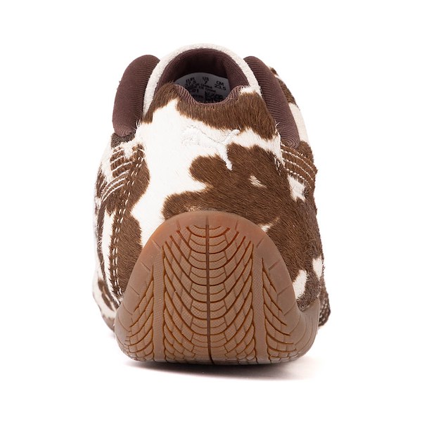 alternate view Womens PUMA Speedcat Cow Print - Chocolate Brown / Warm WhiteALT4