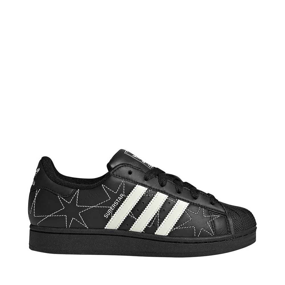 Womens adidas Superstar II Athletic Shoe - Core Black / Cream White / Core Black