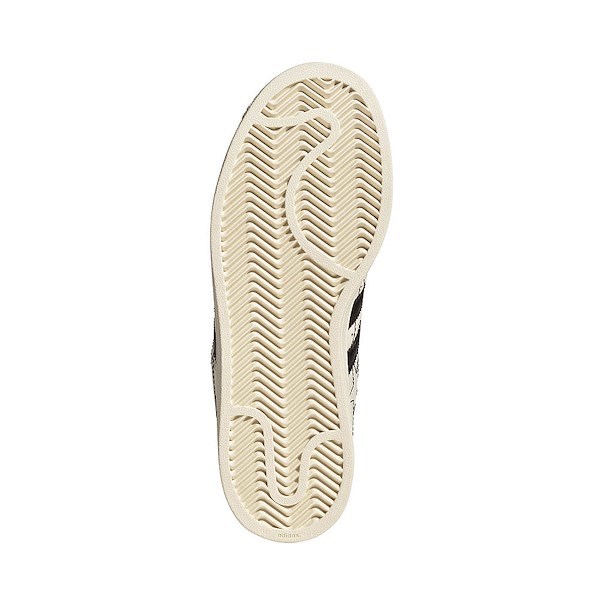 alternate view Womens adidas Superstar II Athletic Shoe - Cream White / Core Black / Cream WhiteALT3