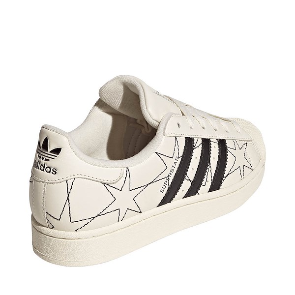alternate view Womens adidas Superstar II Athletic Shoe - Cream White / Core Black / Cream WhiteALT4