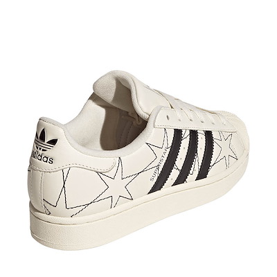 adidas gazelle silver green womens Superstar 82 - Core Black/Footwear White main image 1
