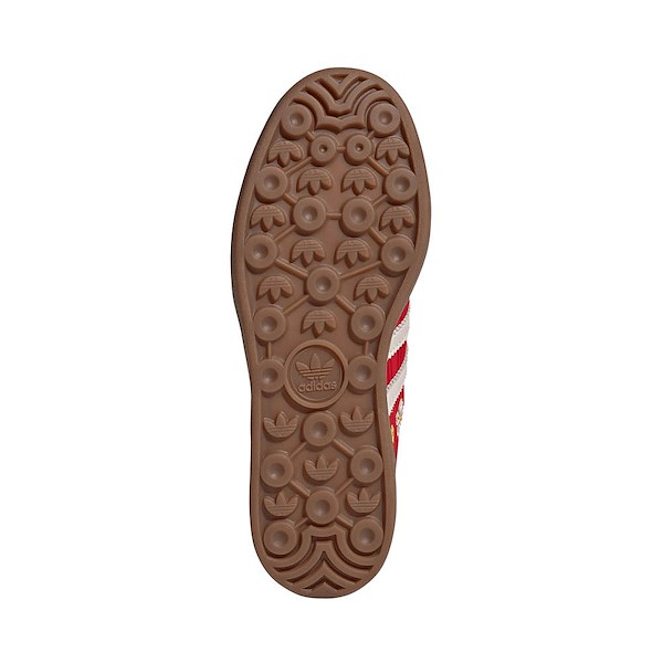 alternate view Womens adidas x Liberty London Gazelle Bold Athletic Shoe - Better Scarlet / Off White / EQT YellowALT3