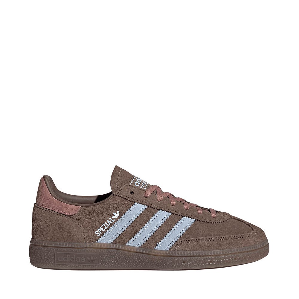 Womens adidas Handball Spezial Athletic Shoe - Earth Strata / Crystal Sky / Warm Clay