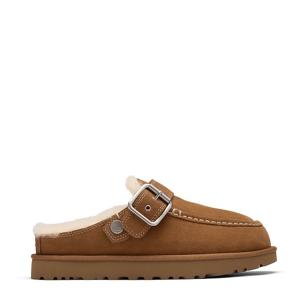 alternate view Womens UGG&reg; Goldenstar Evelina Clog - ChestnutALT1