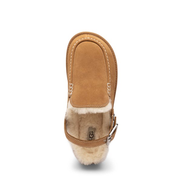 alternate view Womens UGG&reg; Goldenstar Evelina Clog - ChestnutALT2