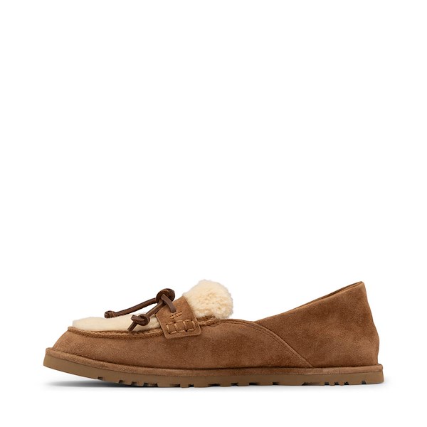 alternate view Womens UGG&reg; Zora Loafer - ChestnutALT1