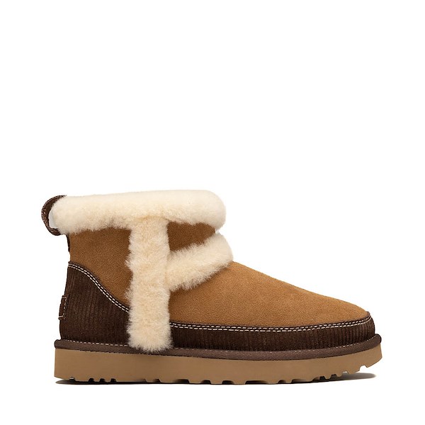 alternate view Womens UGG&reg; Classic Mini Heritage Boot - ChestnutALT1