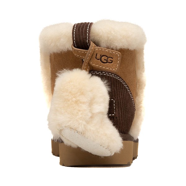 alternate view Womens UGG&reg; Classic Mini Heritage Boot - ChestnutALT4