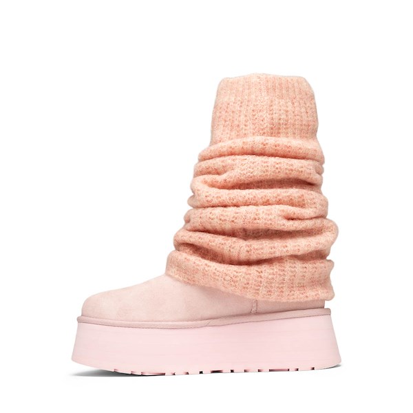 alternate view Womens UGG&reg; Classic Mini Dipper Legwarmer Boot - Ribbon CandyALT1D