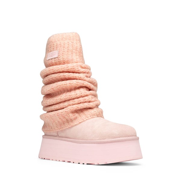 alternate view Womens UGG&reg; Classic Mini Dipper Legwarmer Boot - Ribbon CandyALT5