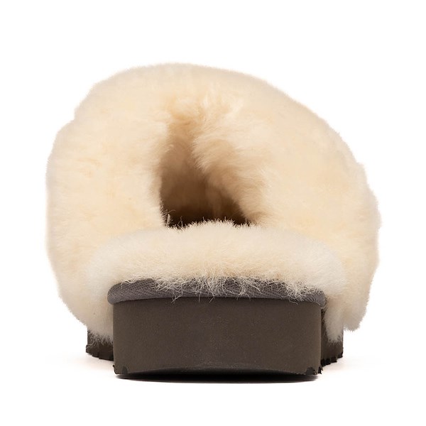 alternate view Womens UGG&reg; Cozy Slipper - CharcoalALT4