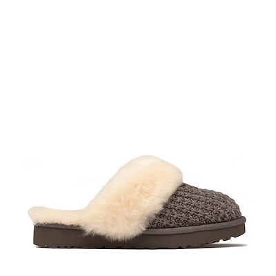 Main view of Womens UGG&amp;reg; Cozy Slipper - Charcoal