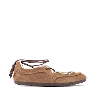 Main view of Womens UGG&amp;reg; Quill Ballet Sneaker - Chestnut / Sand